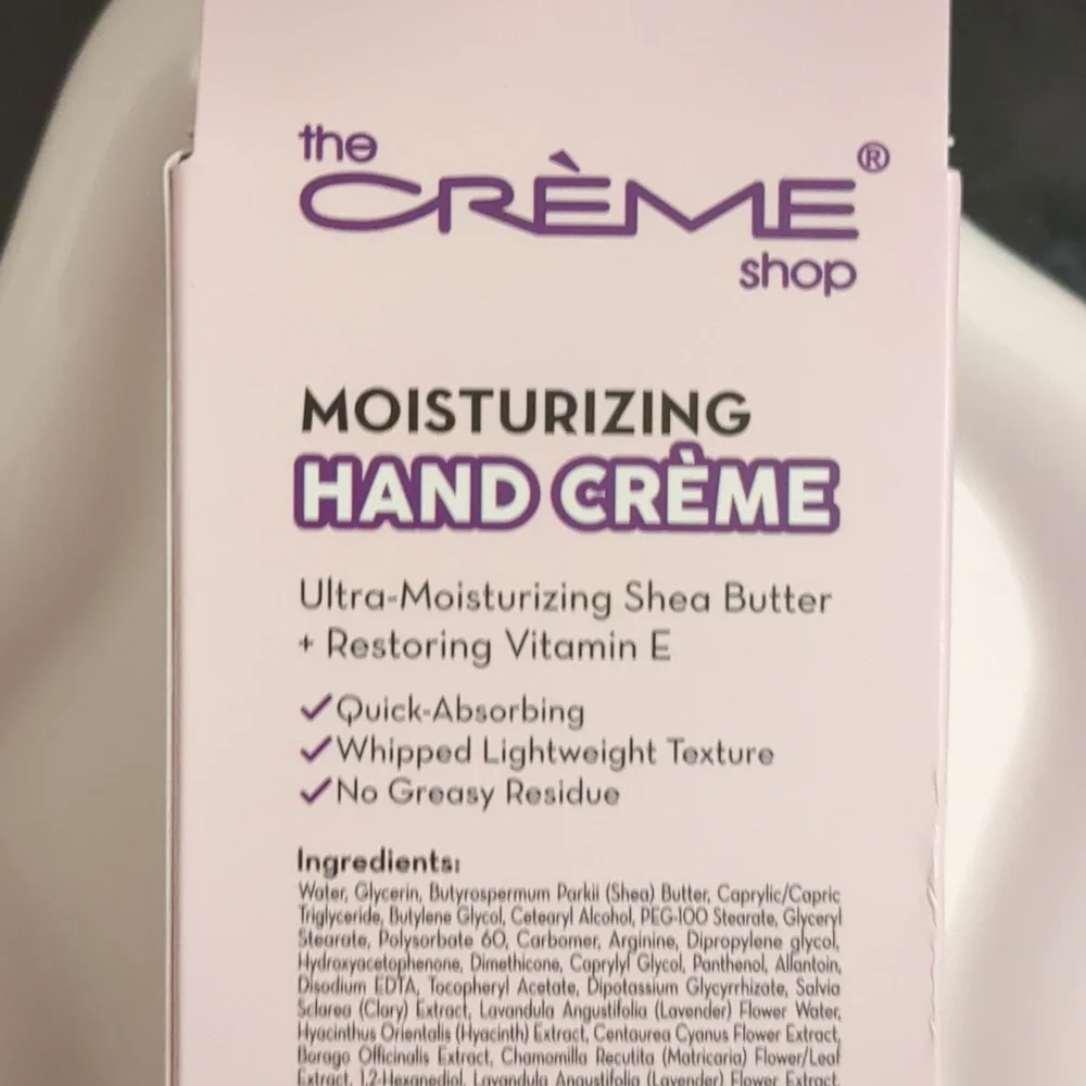 Moisturizing Hand Creme